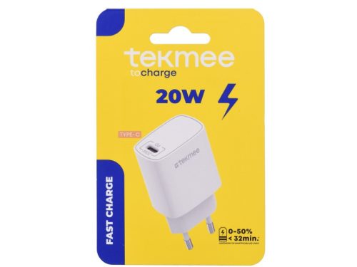 Tekmee hálózati gyorstöltő/20W-Type-C (T)