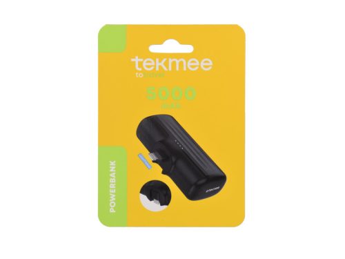 Tekmee Powerbank (Plug-In: Lighting) 5000mAh / 20W