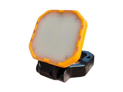 UltraTech elemlámpa tölthető Flood Light, 1800lm, fokozat+vörös LEDFL1800R, 2x2000mAh 18650 akku