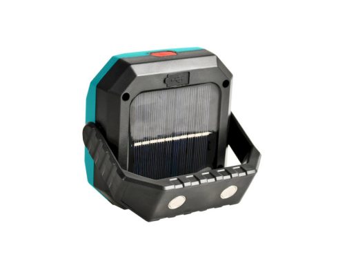 UltraTech elemlámpa tölthető Flood Light, 600lm, 2fokozat, napelemes