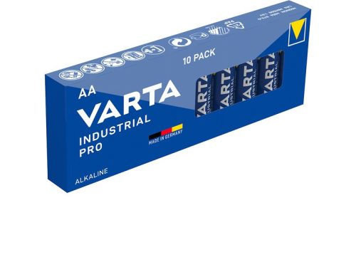 Varta Industrial R6 AA ceruza elem 10db/gyűjtő