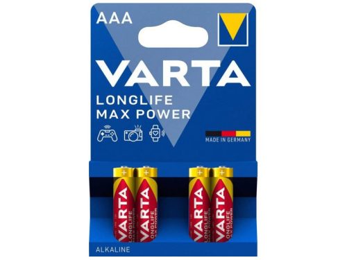 Varta LR03 AAA Longlife Max Power 1,5V B4 elem