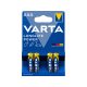 Varta LR03 AAA Longlife Power 1,5V B4 elem