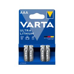 Varta LR03 AAA Lithium Proffesional 1,5V B4 elem