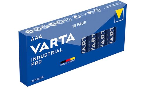 Varta Industrial R3 AAA mikró elem 10db/gyűjtő