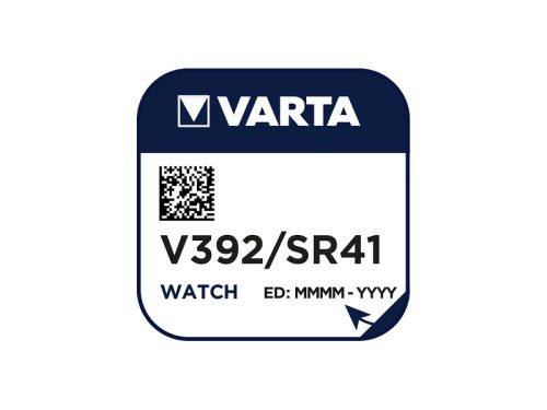 Varta óraelem V 392 1,55V B1 (LR41, L736F, AG3)