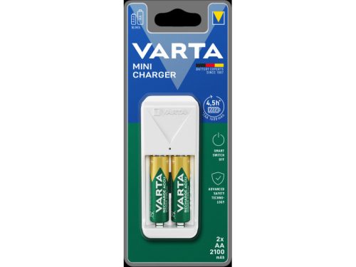 Varta töltő Mini+2db AA R2U 2100mAh (2) 57656