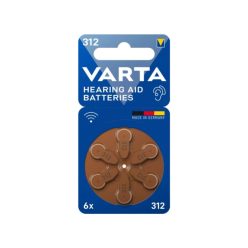 Varta hallókészülék elem 312 B6 (PR41)