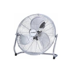   UltraTech ventilátor, padló 100W, 3 lapátos, fém, krómozott, UT-F100