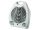 UltraTech fűtőtest, ventilátoros, 1000/2000W 2 fokozattal, termosztáttal, túlhevülés elleni vé