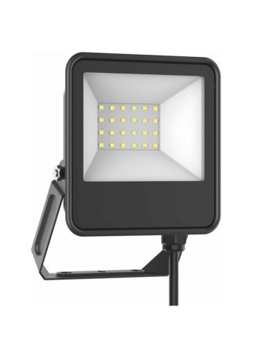 UltraTech LED reflektor 25000óra 30W fekete 4000K 3000lm 110° IP65
