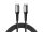 UltraTech adat- és töltőkábel USB-C/USB-C, 2m, fekete UT-P14