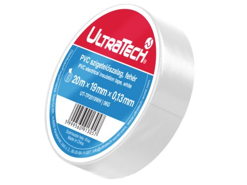 UltraTech szigetelőszalag, 20x19mm, fehér