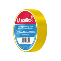 UltraTech szigetelőszalag, 20x19mm, sárga