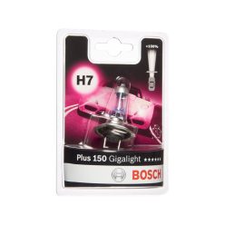 BOSCH autólámpa Plus150 Gigalight 12V 55W H7 PX26d